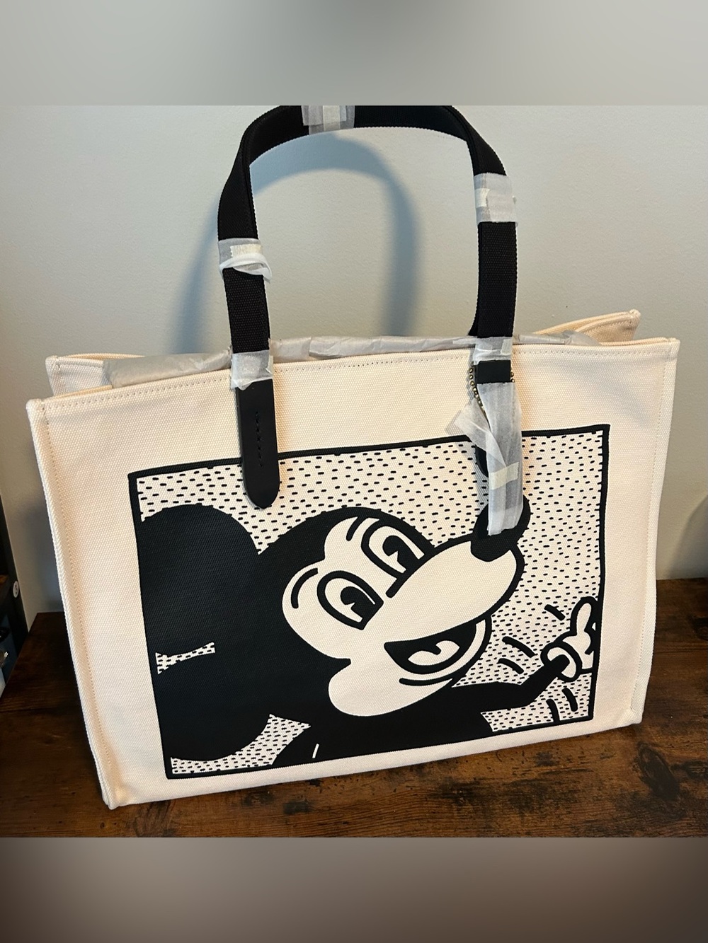 Coach Disney Mickey Mouse x Keith Haring Tote Bag 42